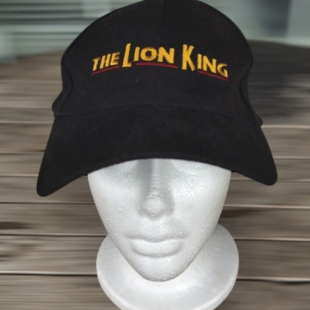 Disney The Lion King Black and Gold Cap